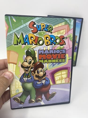 Super Mario DVD Lot Of 2 - Super Show Once Upon A Koopa Movie Madness — photo 2
