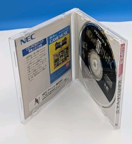 Dragon Knight III 3 PC Engine Super CD Rom2 Japan, US Seller, Tested — photo 3
