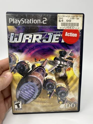 Warjetz Playstation 2 PS2) - Complete with manual CIB tested