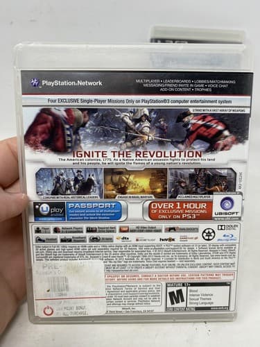 Lot Of 3 PlayStation 3 assassins creed Bundle 1, 3 & 4 iv Black Flag GameStop Ed — photo 7