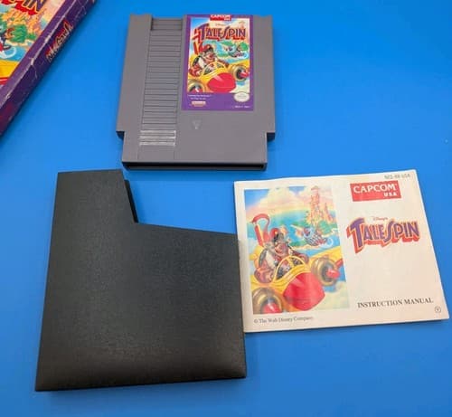 Nintendo NES Disney's Talespin CIB Complete Rough Box, See Photos. Tested — photo 8
