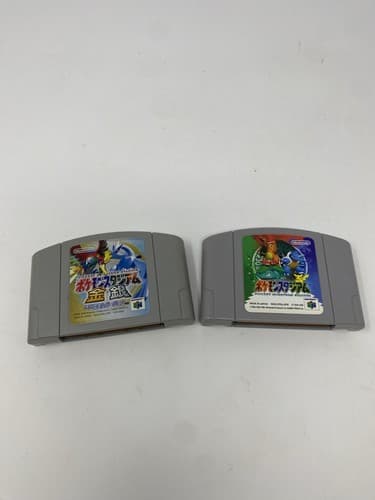 Pokemon Stadium 1 + Gold & Silver Bundle Japan Nintendo 64 N64 US Seller Lot 2