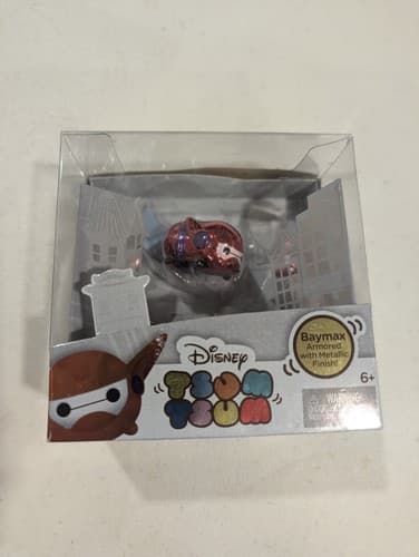 DISNEY TSUM TSUM BIG HERO 6 BAYMAX METALLIC SDCC 2016 COMIC CON EXCLUSIVE