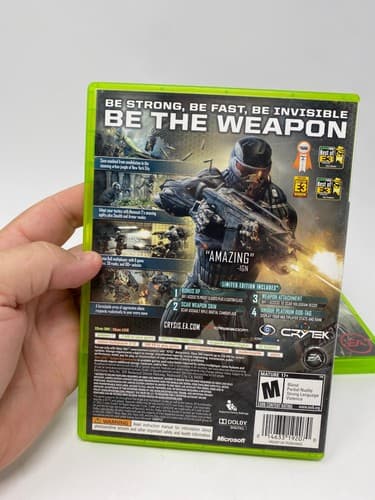 Crysis 2 Limited & 3 Hunter Edition Microsoft Xbox 360 Lot of 2 — photo 6
