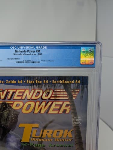Nintendo Power #94 March 1997 Turok CGC 6.0 Graded — photo 3