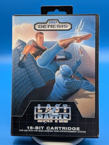Last Battle (Sega Genesis, 1990) Complete | CIB ~Tested and Working~