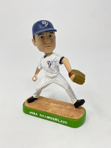 JOA CHAMBERLAIN BOBBLEHEAD Scran Wiles Barre Railriders New York Yankees SGA SWB