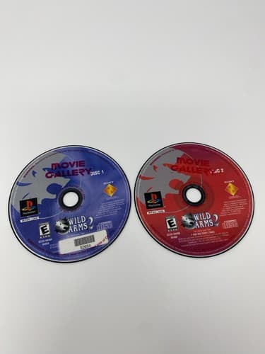 Wild Arms 2: Second Ignition (Sony PlayStation 1, 2000) DISCS ONLY! FREE SHIP