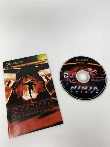 Ninja Gaiden (Microsoft Xbox, 2004) Game Disc And Manual Only No Case