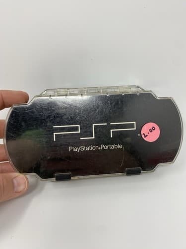 Playstation Portable PSP Clear Hard Plastic Case Official Sony Official 
