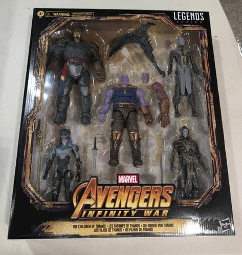 Marvel Legends Avengers Infinity War Children of Thanos 5-Pack New Open Box
