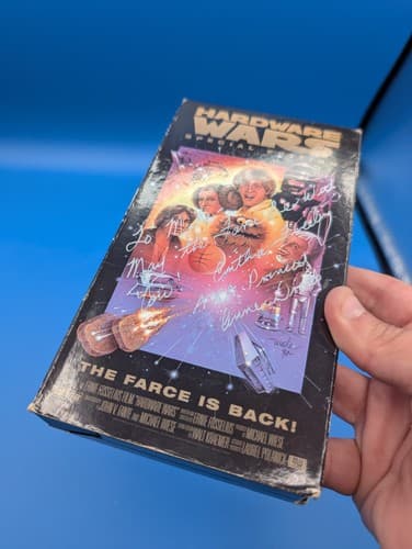 Hardware Wars VHS With Many Signatures See Photos - Star Wars Parody  — photo 7