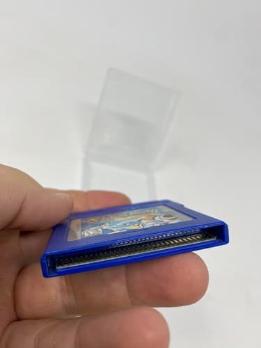 Pokemon Blue Version Nintendo Game Boy Cartridge Only Glitchy Sprites Parts Repa — photo 8