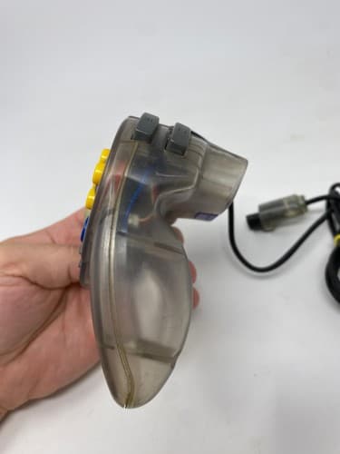 Nintendo 64 N64 Hori Pad Mini Controller Funtastic Transparent Gray — photo 7