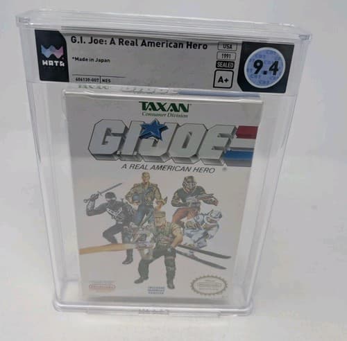 G.I. Joe A Real American Hero - WATA 9.4 A+ Graded Brand New Extremely Rare
