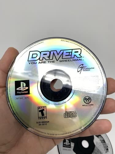 Driver 1 & Lot Of 2 PlayStation 1 Complete Discs Only Loose — photo 3