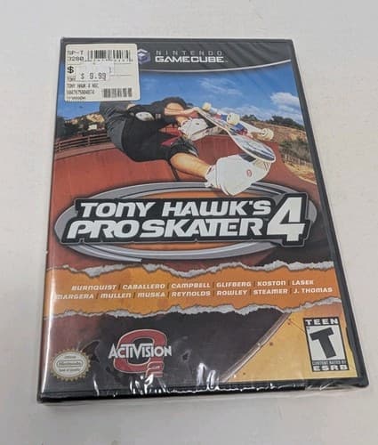 Tony Hawk's Pro Skater 4 GameCube Brand New Sealed THPS4 Game Cube Black Label