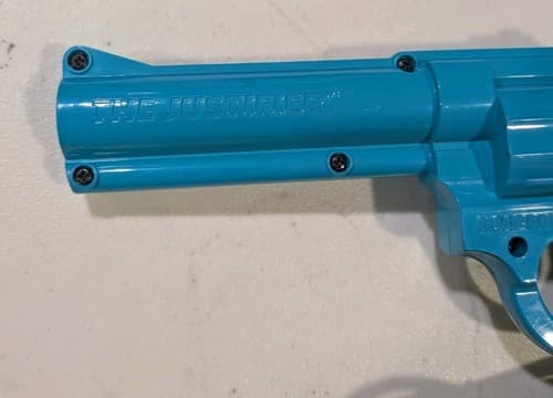 The Justifier Sega Genesis Sega CD Light Gun Lethal Enforcers Konami Blue Tested — photo 6