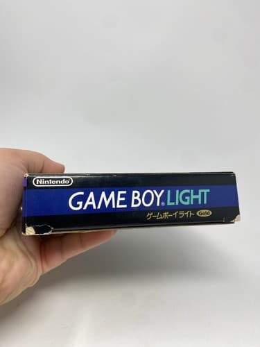 Nintendo Game Boy Light Gold Console MGB-101 Works CIB Complete With Box Manual — photo 8