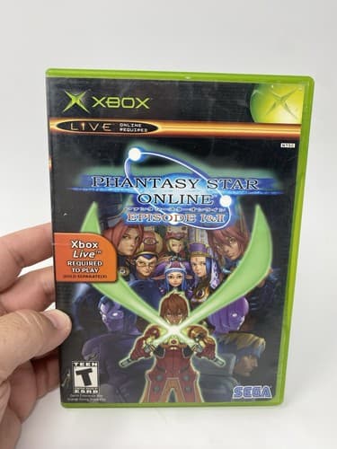 Phantasy Star Online: Episode I & II (Microsoft Xbox, 2003) No Manual
