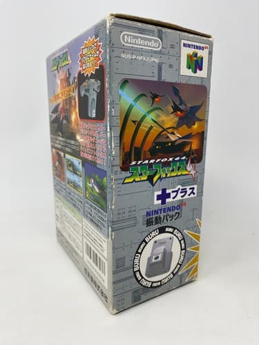 Star Fox 64 Nintendo N64 Japan Big Box Rumble Pak Bundle CIB Manuals NTSC-J — photo 5