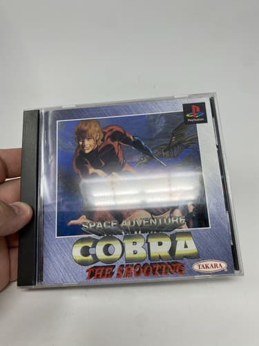 Cobra The Shooting PS1 JP ver Used Tested Japanese ver with Case Adventure Game — photo 3