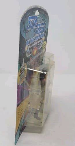 STAR TREK NEXT GENERATION DEANNA TROI Figure Signed MARINA SIRTIS Playmates 1992 — photo 4