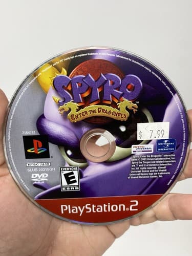 Scratch-Free - Spyro Enter The Dragonfly Greatest Hits - Sony Playstation 2