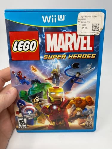 LEGO Star Wars Force Awakens & Marvel Super Heroes (Nintendo Wii U) Lot of 2 — photo 8