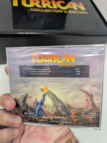 Turrican Collector’s Edition- Nintendo Switch Brand New Sealed W/ Extras — photo 8