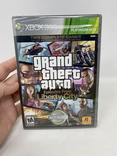 Brand New Grand Theft Auto Episodes From Liberty City Platinum Hits Two Games