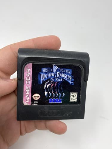 Mighty Morphin Power Rangers The Movie (SEGA Game Gear) Authentic Cart Only