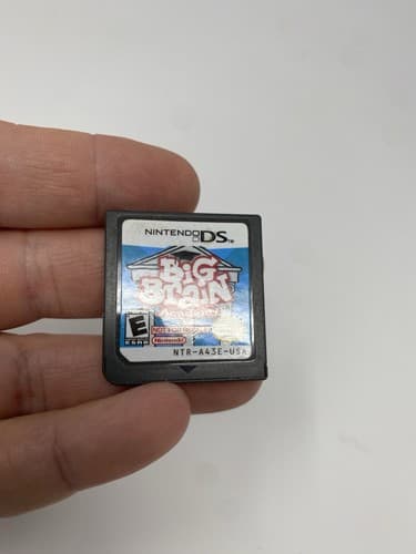Big Brain Academy (Nintendo DS, 2006) Not For Resale NFR Authentic Tested — photo 3