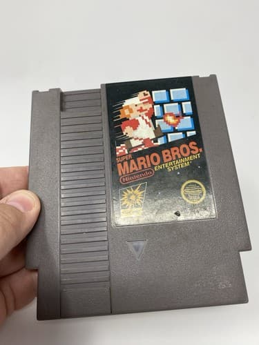 Super Mario Bros. (Nintendo 1985) NES 3 Screw Tested - Loose Cartridge Only — photo 5