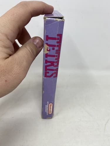 Tetris NES Nintendo Entertainment System CIB Game Box Manual & Case Ships Fast — photo 4