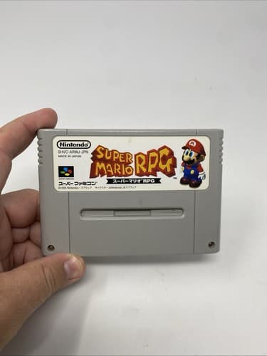 Super Mario RPG SFC Nintendo Super Famicom SNES Japan Import US Seller Loose