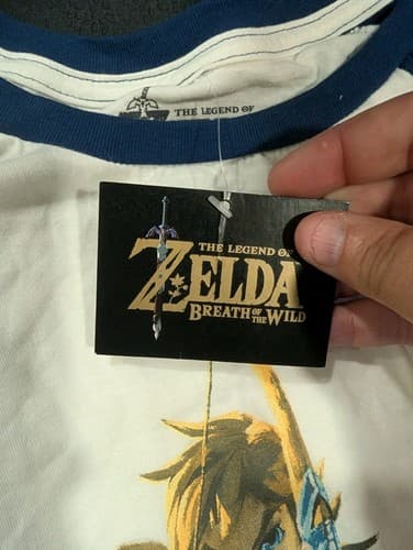 The Legend of Zelda Breath Of The Wild Adult Size Large M Raglan Loot Crate Wear — photo 3
