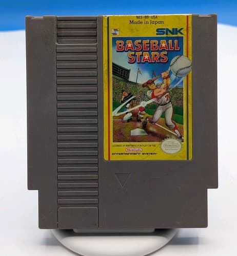 SNK Baseball Stars (Nintendo NES) Cart Only - Tested & Working