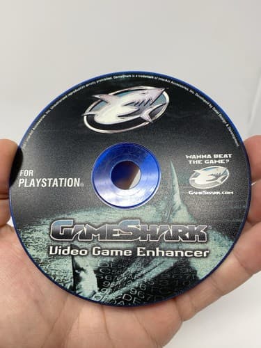 GameShark Video Game Enhancer DISC ONLY PlayStation 1 PS1 2000 TESTED Ships Fast — photo 3