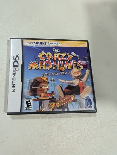 Crazy Machines Nintendo DS, 2011 Complete CIB Tested 
