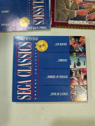 Sega CD Classics Arcade Sherlock Holmes Pack In Digipak - Tested — photo 3