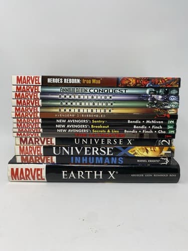 Marvel Epic Collection Tpb Lot 14 Iron Man Conquest Universe Earth Annihilation