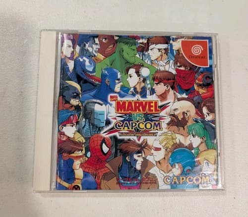 Marvel vs Capcom 1 Clash of Super Heroes Sega Dreamcast Japan import US Seller