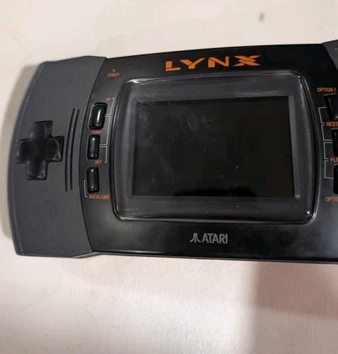 Atari Lynx II 2 Console System For Parts or Repair w/o Battery Cover  — photo 3