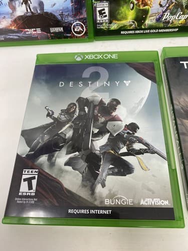 Lot of 5 Xbox One Games Overwatch Zombies Battlefront Titanfall Destiny 1 & 2 — photo 5