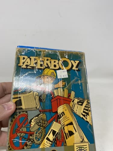 Paperboy (Nintendo Entertainment System, NES 1988) Cart & Box (has Tape) — photo 3