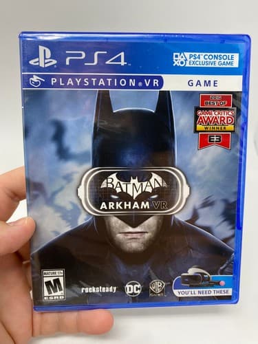 Batman: Arkham VR (Sony PlayStation 4, 2016) PS4 Brand New Sealed