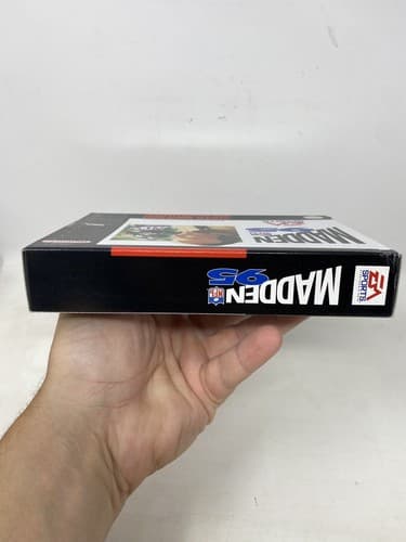 Madden NFL 95 [SNES] *BOX, MANUAL, & CARTRIDGE And Posters NICE Ships Fast — photo 8