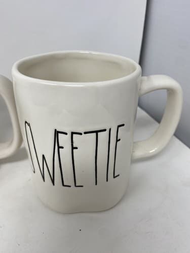Rae Dunn SWEETIE, DAD, USA Mugs Black Script By Magenta Artisan Collection — photo 4