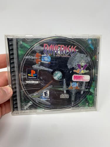 RayCrisis Series Termination Sony PlayStation 1 Disc & Back Case Art PS1